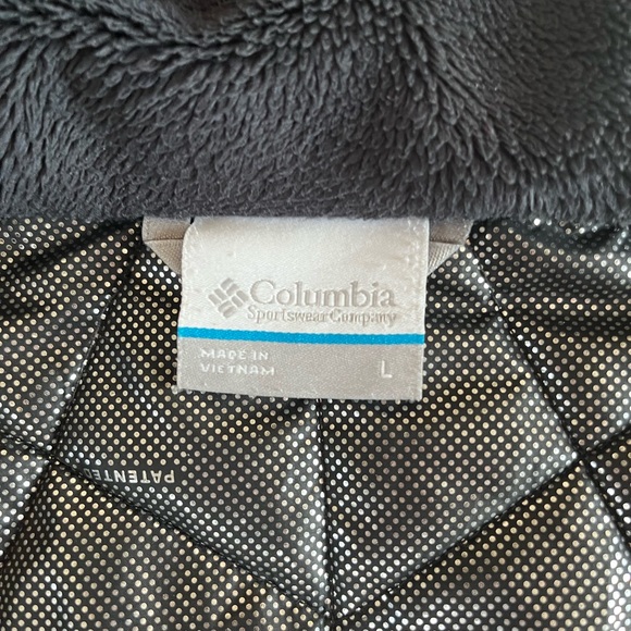 Long Black Columbia Winter Coat - Picture 2 of 4